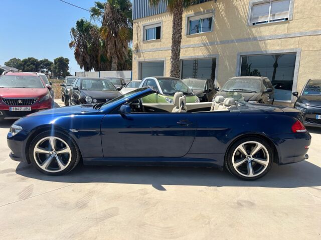 BMW 635D 3.0 CONVERTIBLE AUTO SPANISH RHD IN SPAIN 112000 MILES SUPERB 2008